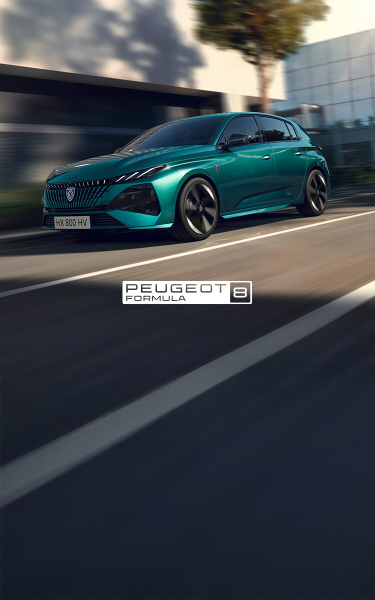 New PEUGEOT 308 front view