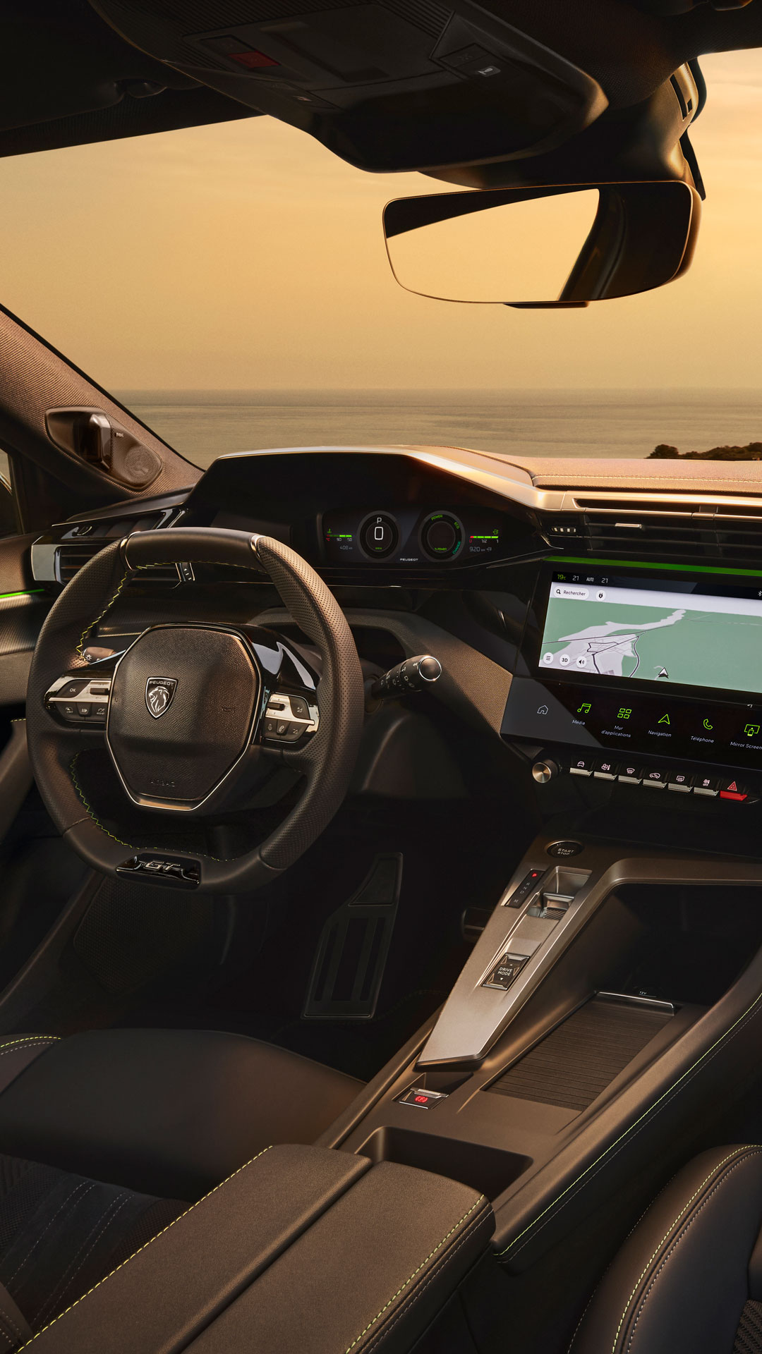 Nuova PEUGEOT 408 Hybrid i-Cockpit